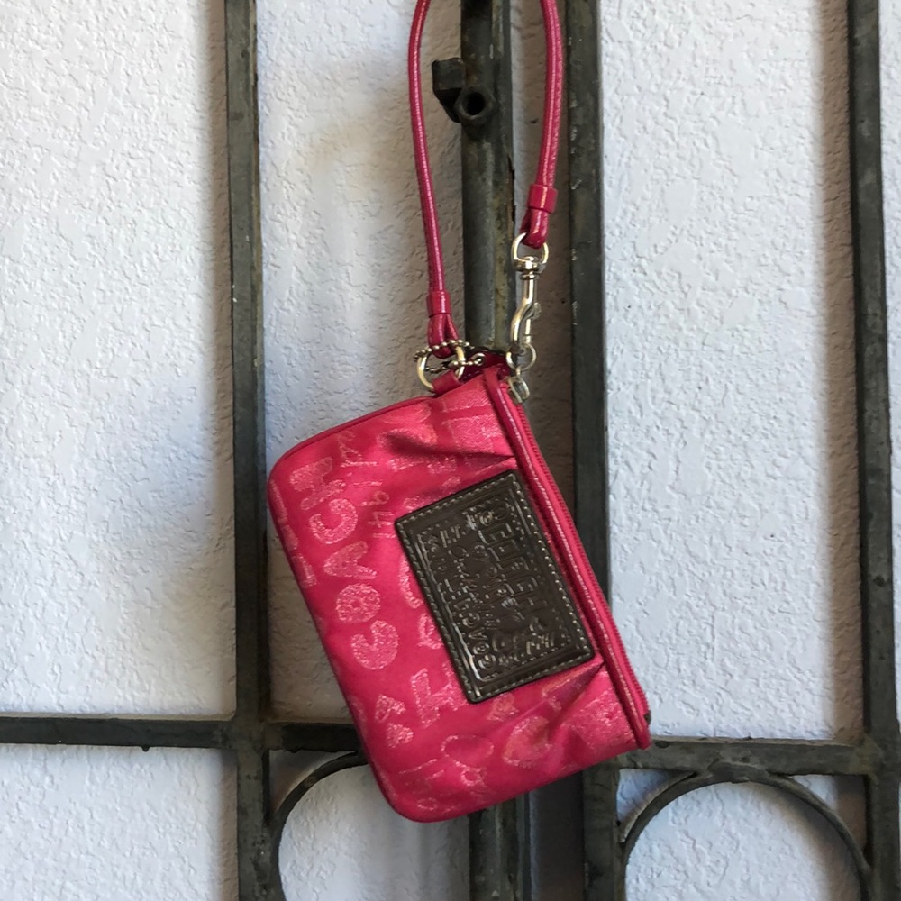 COACH wristlet